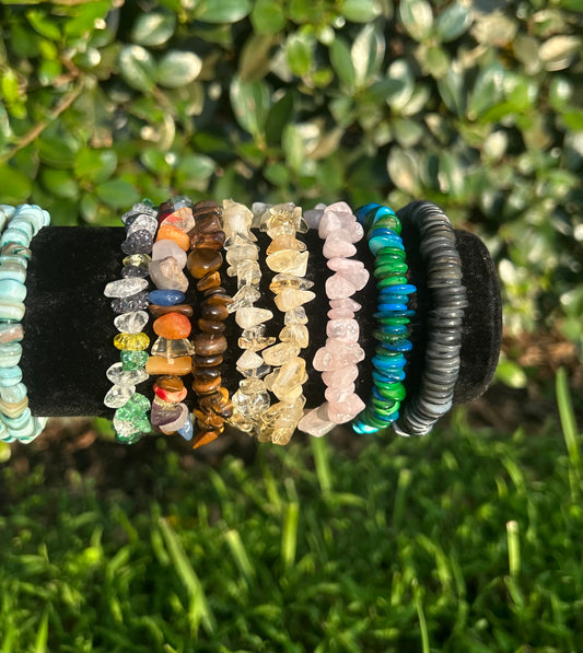 Crystal Chips & Glass Shell Chips