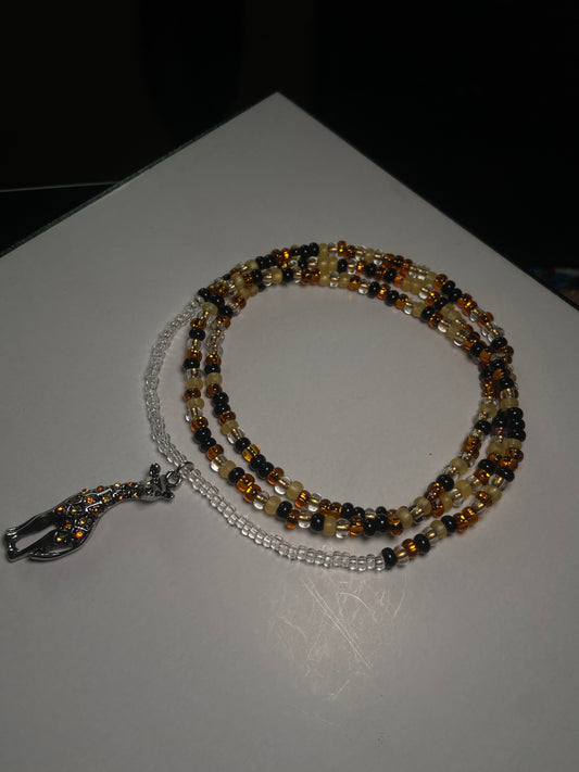 Custom Giraffe Mix Waistbead