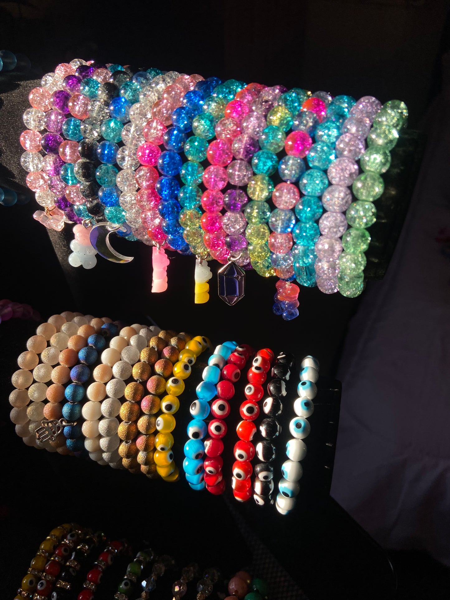 Evil eye bracelets colorful. Children bracelets colorful