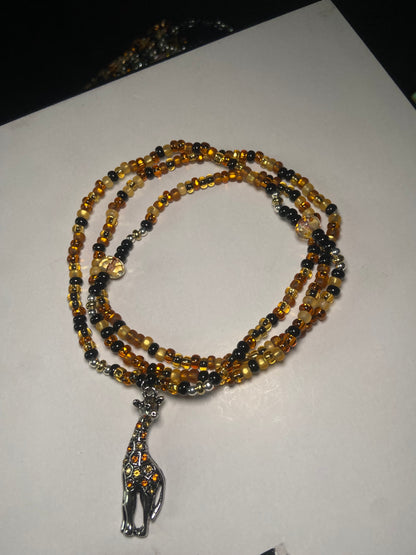 Custom Giraffe Mix Waistbead